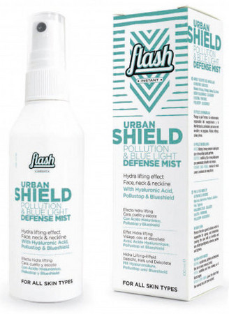 Diet Esthetic Flash Urban Shield Spray für Gesicht, Hals und Ausschnitt