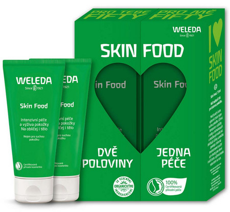 Weleda Skin Food Set set of two packs of universal cream