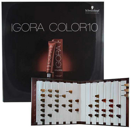 Schwarzkopf Professional Igora Color 10 Color Chart Book vzorkovník k farbám Igora Color