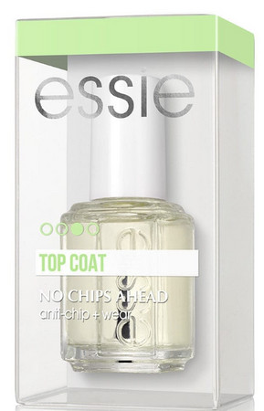 Essie No Chips Ahead overcoat for a nail shine