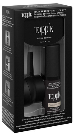 Toppík Hair Perfecting Tool Kit application set + fixing spray