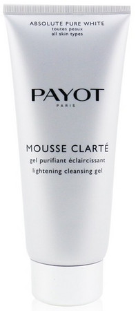 Payot Absolute Pure White Mousse Clarté cleansing gel especially for pigmented skin tones