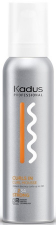 Kadus Professional Texture Curls In Curl Mousse foam to define waves