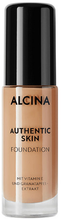 Alcina Authentic Skin Foundation makeup for a natural look