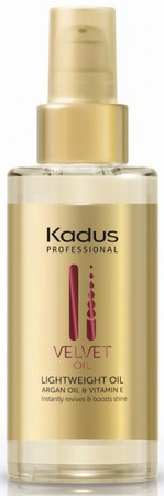 Kadus Professional Velvet Oil Lightweight Oil Öl für revitalisiertes Haar mit Glanz