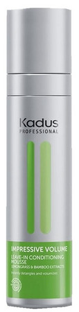 Kadus Professional Impressive Volume Leave-In Conditioning Mousse bezoplachový kondicionér pre objem