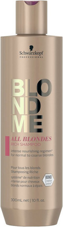 Schwarzkopf Professional BlondME All Blondes Rich Shampoo šampón pre normálne a silné blond vlasy