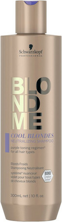Schwarzkopf Professional BlondME Cool Blondes Neutralizing Shampoo neutralizačný šampón pre blond vlasy