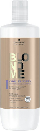 Schwarzkopf Professional BlondME Cool Blondes Neutralizing Shampoo neutralizační šampon pro blond vlasy