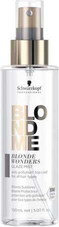 Schwarzkopf Professional BlondME Blonde Wonders Glaze Mist ochranný sprej pro dokonalý lesk