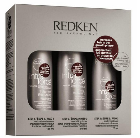 Redken Intra Force Kit set péče o barvené řídnoucí vlasy