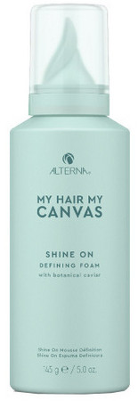 Alterna My Hair My Canvas Shine On Defining Foam pflegendes Haarschaum mit Hitzeschutz