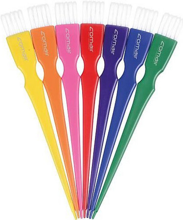 Comair Tinting Brushes Rainbow sada štetcov na farbenie