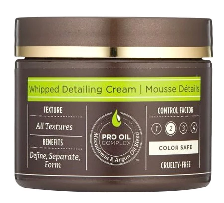 Macadamia Essential Repair & Styling Whipped Detailing Cream krém pro definici tvaru