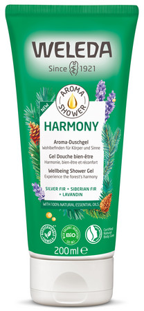 Weleda Aroma Shower Harmony aromatherapy harmonizing shower gel