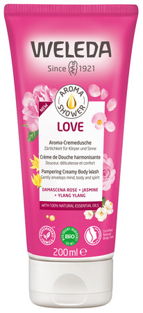 Weleda Aroma Shower Love aromaterapeutický zmyselný sprchový krém