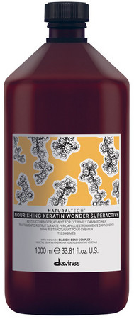 Davines NaturalTech Nourishing Keratin Wonder Superactive restructuring treatment for extremely damaged hair