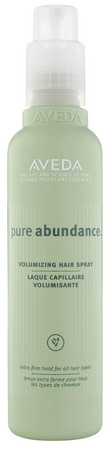 Aveda Pure Abundance Volumizing Hair Spray extra-firm hold volume hairspray