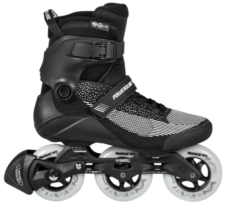 Powerslide Kolečkové brusle Swell Lite Black 100 Trinity Rollschuhe