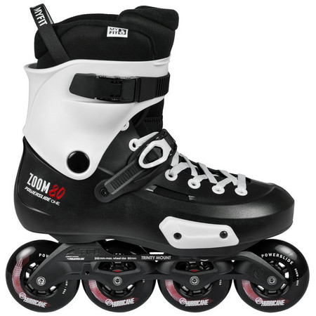 Powerslide Zoom Pro Black 80 Trinity Roller-skates