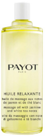 Payot Huile Relaxante Body Massage Oil massage oil with jasmine and white tea notes