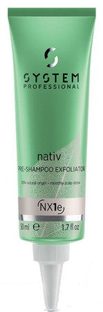 System Professional Nativ Pre-Shampoo Clay detox mask for scalp