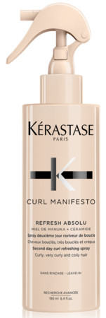 Kérastase Curl Manifesto Refresh Absolu osviežujúci sprej pre vlnité a kučeravé vlasy