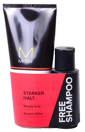 Paul Mitchell Mitch Starker Halt Free Shampoo Kit kozmetická sada stylingový gél + mini šampón
