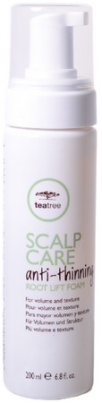 Paul Mitchell Tea Tree Scalp Care Anti-Thinning Root Lift Foam mousse for volume and texture
