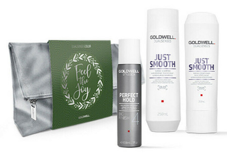 Goldwell Dualsenses Just Smooth Bag set for frizzy hair