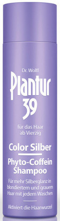 Plantur 39 Color Silver Phyto-Coffein Shampoo šampón pre elegantné strieborný lesk