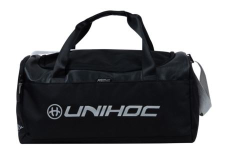 Unihoc Sportbag RE/PLAY LINE small black Športová taška