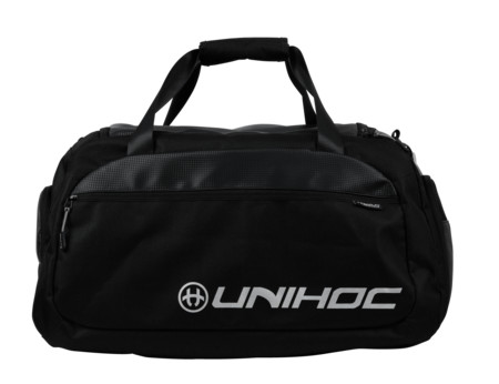 Unihoc Gearbag RE/PLAY LINE medium black Sportovní taška