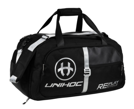 Unihoc Gearbag RE/PLAY LINE medium black Sport bag