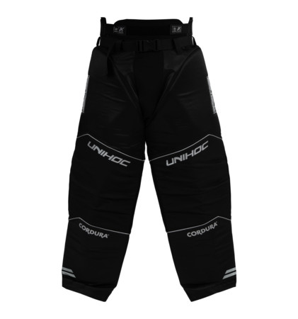 Unihoc ALPHA black/silver Goalie pants