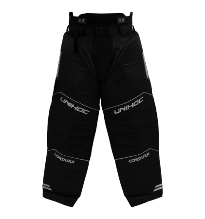 Unihoc ALPHA pants black/silver Torhüterhosen