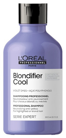 L'Oréal Professionnel Série Expert Blondifier Cool Shampoo fialový šampón pre studenú blond farbu