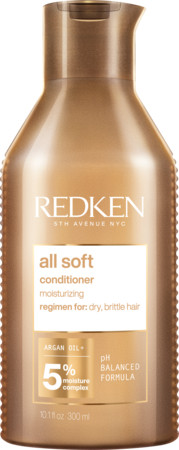 Redken All Soft Conditioner moisturizing conditioner for dry, brittle hair