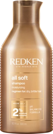 Redken All Soft Shampoo moisturizing shampoo for dry, brittle hair