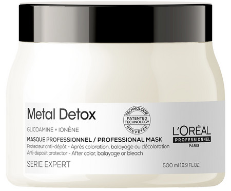L'Oréal Professionnel Série Expert Metal Detox Mask maska pro barvené a poškozené vlasy