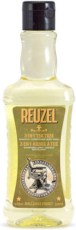 Reuzel 3-In-1 Tea Tree Shampoo shampoo for hair, face and body