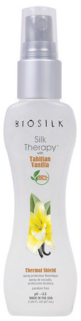 BioSilk Silk Therapy Tahitian Vanilla Thermal Shield leichtes Nahrungsspray