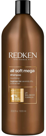 Redken All Soft Curl Mega Shampoo vyživujúce šampón