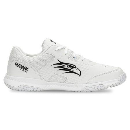 Salming Hawk Court Shoe Jr White Juniorská sálová obuv
