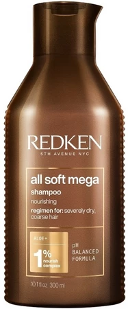 Redken All Soft Curl Mega Shampoo nourishing shampoo