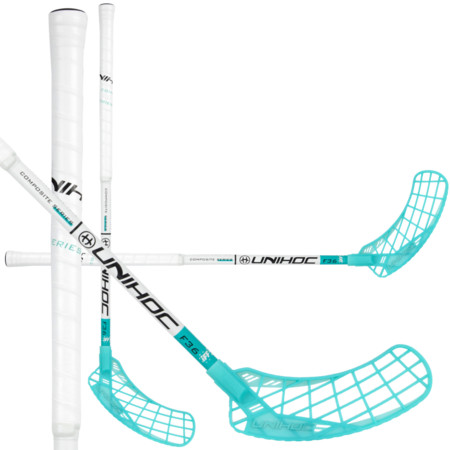Unihoc EPIC YOUNGSTER Composite 36 white Unihockeyschläger