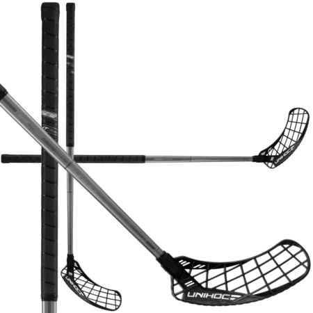 Unihoc EPIC SUPERSHAPE Hockey 26 black/graphite Floorball schläger