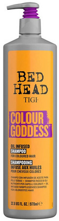 TIGI Bed Head Colour Goddess Shampoo ošetrujúci šampón pre farbené vlasy