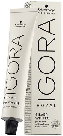 Schwarzkopf Professional Igora Royal Silver Whites demi-permanentní barva pro lehké natónování bílých vlasů