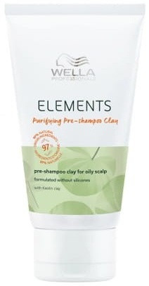 Wella Professionals Elements Purifying Pre-Shampoo Clay šampon s jílem pro mastnou pokožku
